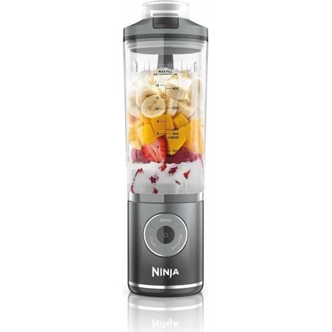 Ninja BC251EUGY frullatore 0,57 L Frullatore portatile Grigio, Trasparente (1/5)