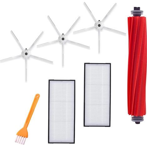 Kit di accessori Xiaomi Roborock S7: 1 spazzola principale, 3 spazzole laterali, 2 filtri (1/5)