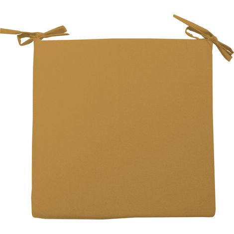Dessus de chaise 40x40 cm ALIX gold, par Soleil d'ocre