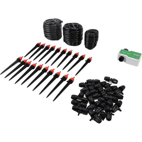 Automatic Drip Irrigation Kit with Timer and Hose (1/5)