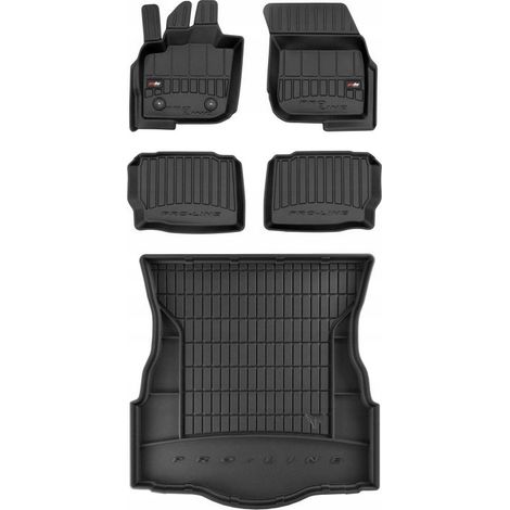 SET Alfombrillas de goma 3D Ford Mondeo Mk5 Liftback desde 2015- (1/5)