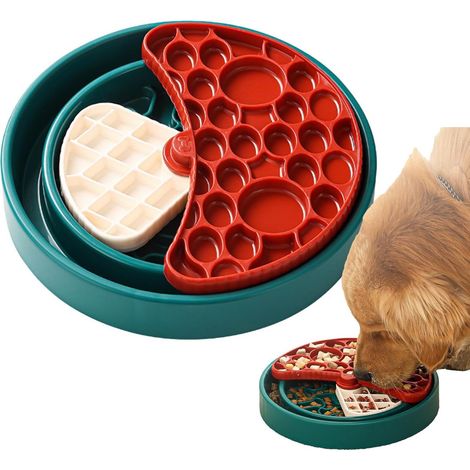 Gamelle pour chien - Ralentir - Gamelle interactive rotative (1/5)