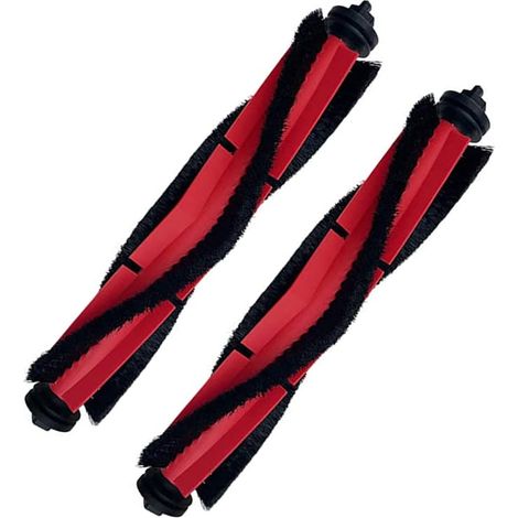 Cepillo principal para aspiradoras robot Roborock Q5+, Q5, S7 MaxV Ultra, S7 MaxV, S7, Q7 – repuestos para aspiradoras robot – cepillo giratorio para alfombras, paquete de 2. (1/4)