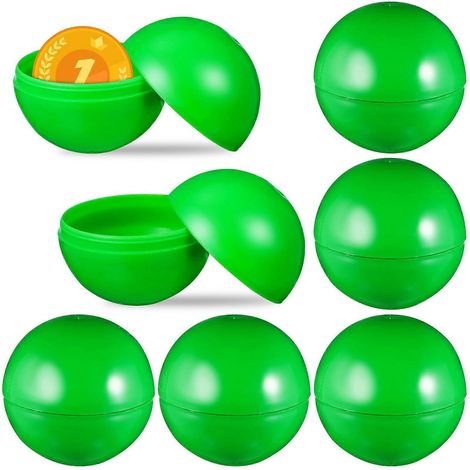 25 boules de loterie, boules de tombola, boules rondes en plastique creux, accessoires de jeu