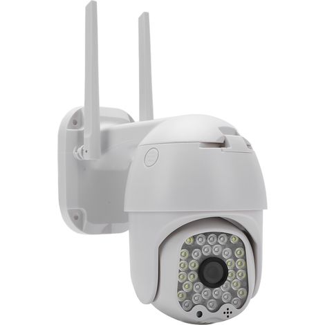 Caméra de surveillance sans fil WiFi HD 360° rotative avec télécommande, 12 V, 2 MP (1/5)