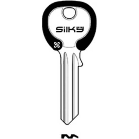 20 x SILCA CB6DZ CHIAVE PROFILO SILKY OTTONE