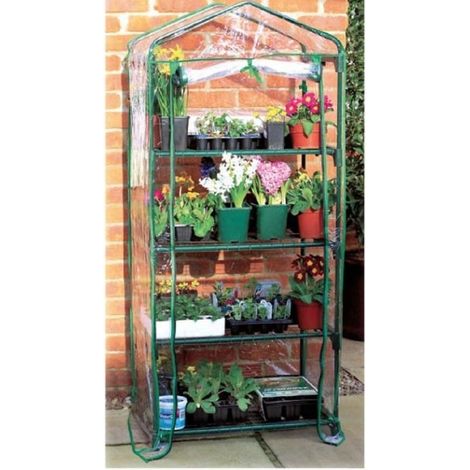 Serre pour Jardin 4 étagères (1/3)