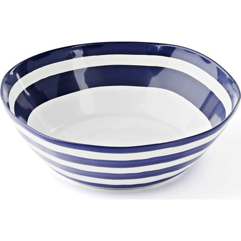GUZZINI Ciotola Riviera Melamina D 30 Cm Bianco Blu (1/3)