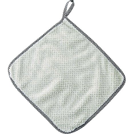 Serviette de toilette pour bébé/enfant, serviette de bain/cuisine suspendue, lingette douce (1/5)