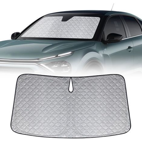 Pare-Soleil pour Pare-Brise Remplacement pour Citroen , Pliable Pare-Soleil pour Pare-Brise de Voiture, Bloque 99% des Rayons UV et Maintient Votre Véhicule au Frais （14580cm） (1/5)