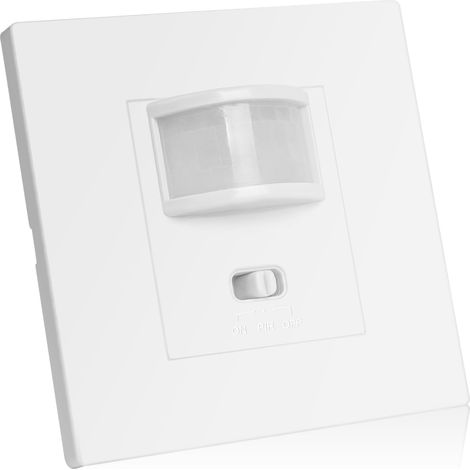 Détecteur de Mouvement intérieur encastré, portée 9 m/160°, intérieur 230 V, remplace Un Interrupteur, Montage Mural, Technologie à 2 Fils, remplace Un Interrupteur, pour Couloir, Cage (1/5)