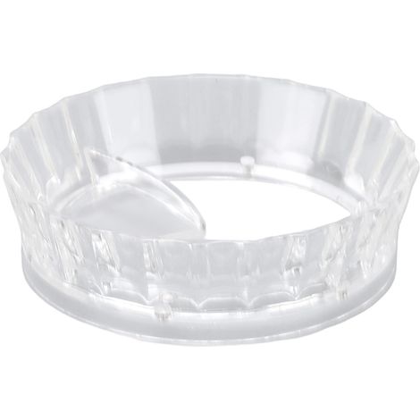 Anneau doseur en plastique transparent pour cafetière, entonnoir doseur pour cafetières à simple ou double valve de 58 mm. (1/5)