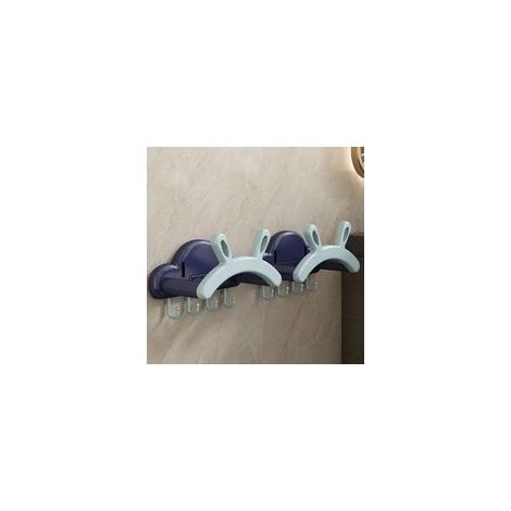 Mensola a muro senza foratura per il bagno, ideale per riporre oggetti sotto il lavabo in bagno e in cucina. - Crezuo