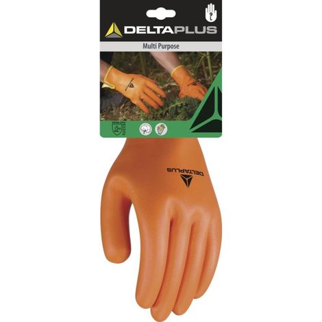 GANTS DELTA PLUS TOUT ENDUIT MOUSSE DE NITRILE - DPVE716OR0  T10