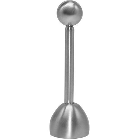 Un ouvre-œuf en argent, un remue-œufs à ressort en acier inoxydable, une cuillère à œufs (1/5)