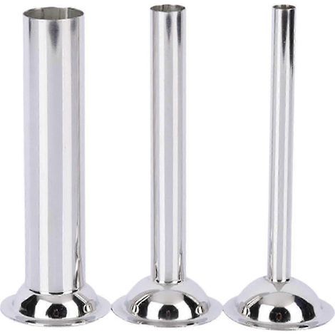 3Pcs Sausage Stuffer Tubes 12mm 19mm 32mm Sausage Stuffer Funnels for Meat (1/5)