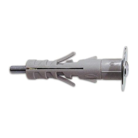50 pcs Fischer SB12L4 vis en nylon cheville allongA e 12 mm