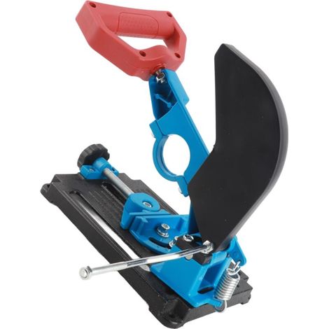 Supporto per smerigliatrice angolare, supporto universale regolabile per smerigliatrice, supporto da taglio multifunzionale in acciaio al carbonio per smerigliatrici da 150 mm. (1/5)