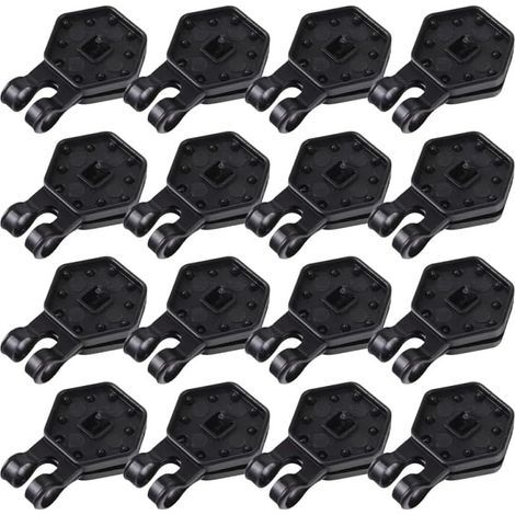 CCYKXA Pack of 50 fixing clips for sunshade netting - Heavy-duty mesh loop - For greenhouses, gardens, and agricultural film