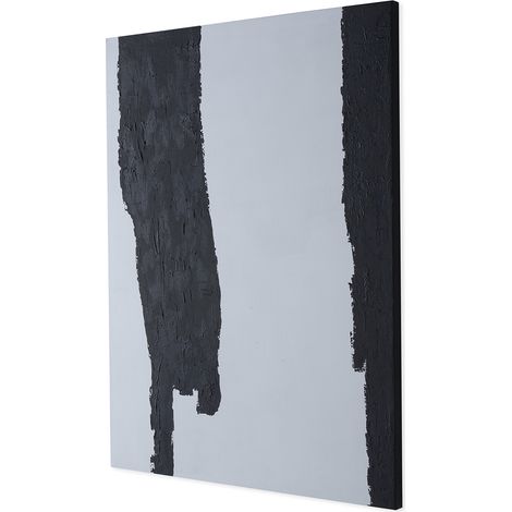 Toile 90x5x120 Blanc/Noir