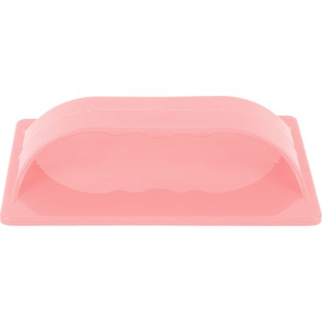 Outil de tranchage de hot-dog coupe-saucisse en plastique facile à nettoyer pour barbecue barbecue de Camping en plein air rose (1/5)