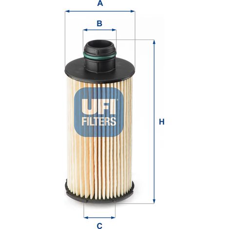 UFI 25.160.00 UFI Ölfilter