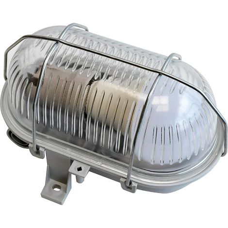 MT69064 MT69064 LOT DE LAMPES OVALES IP44 E27 GRIS IK MEGAMAN