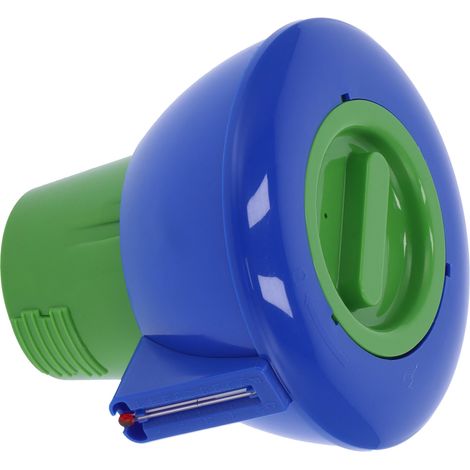 Distributeur automatique de produits chimiques pour piscine avec thermomètre, doseur flottant, outil d'entretien et nettoyage. (1/5)