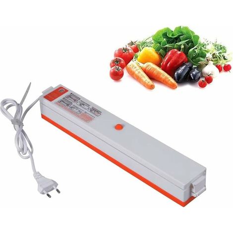 royaluxe - Machine sous vide, Appareils de mise sous vide Vacuum Sealer Machine pour Viandes, Légumes, Fruits avec 10 professionnel Vacuum Sealer Sacs (1/5)