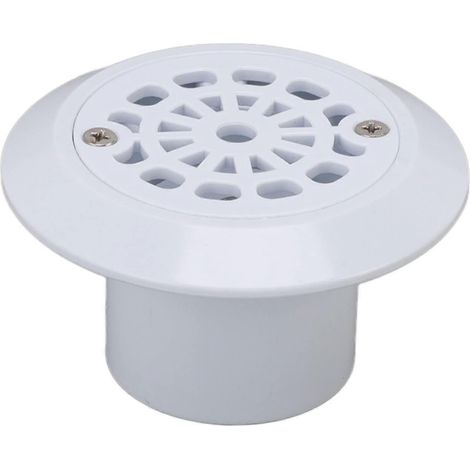 Couvercle de bonde de fond de piscine, couvercle de filtre à eau en plastique étanche et facile à installer grâce à son interface enfichable pour baignoire spa externe. (1/5)