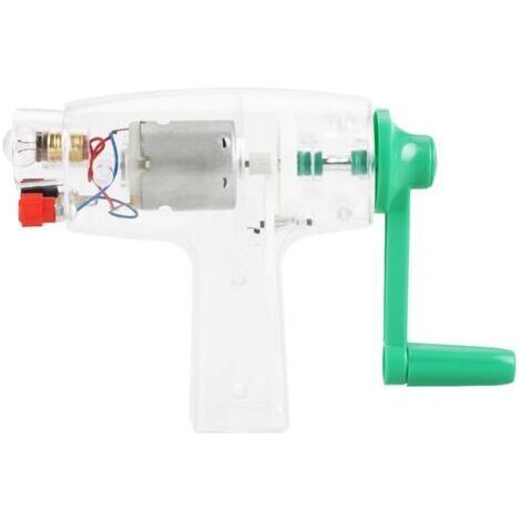 Alimentation d'énergie mécanique de secours de générateur d'électricité entrané par manivelle de main (1/4)