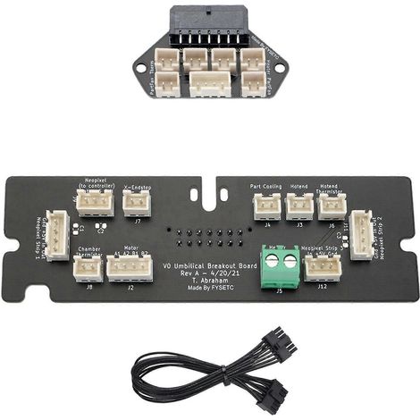 Outil de fixation ombilicale Voron V0.1 pour la tête, incluant une thermistance de température de chambre (1/5)
