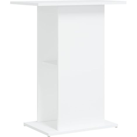 Soporte para acuario madera de ingeniería blanco 60,5x36x72,5cm vidaXL