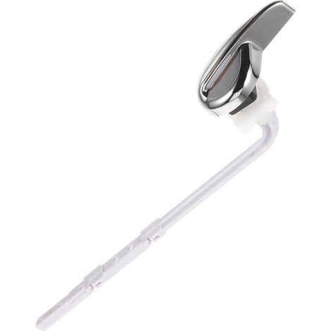 Poignée de Chasse D'eau Blanche Abs pour Réservoir de Toilette (1/5)