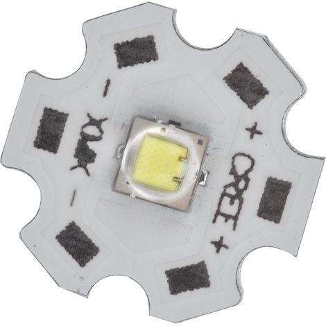 Puce LED 10 W, dissipation thermique efficace, source lumineuse durable et économe en énergie pour lampe torche, lumière blanche (1/5)
