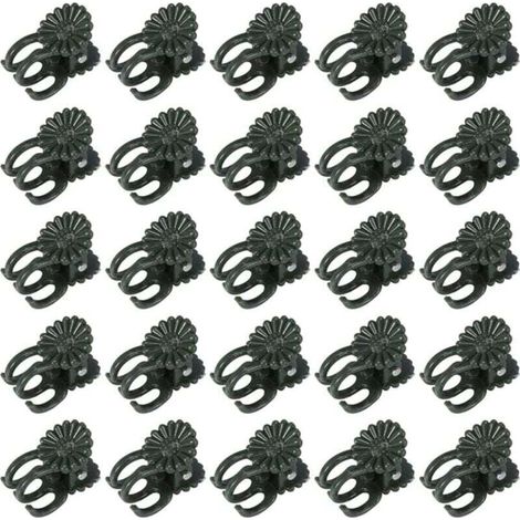 60 Pinces à orchidées, XU, Plantes, Vigne, Orchidées pour plantes Clips de support jardin plastique petites vignes vertes soutenir KZQ - KZQ (1/4)