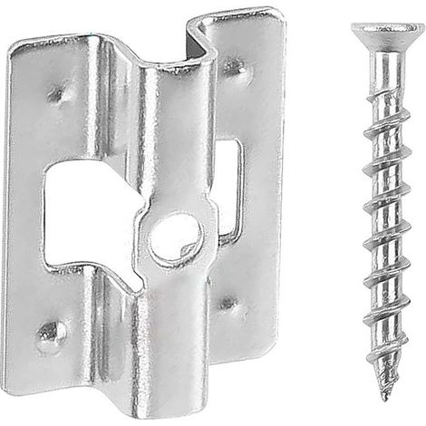 Terrassenklemmen – Befestigungsclips – Terrassenbau – Edelstahl – 100 Stück – Silber (1/5)
