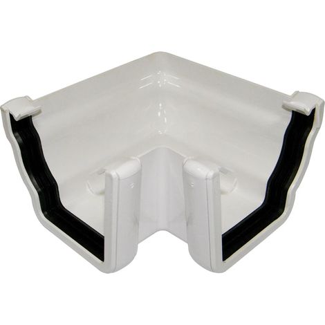 FloPlast Niagara 90 Degree External Angle White