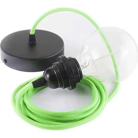 Hängelampe Creative Cables rf06 Textilkabel Kupfer (1/3)