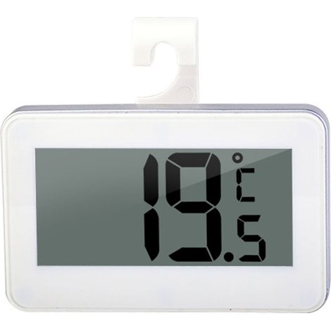 Mini-Digitalthermometer für Gefrierschränke, weiß, empfindlich und energieeffizient, für Haushaltskühlschränke