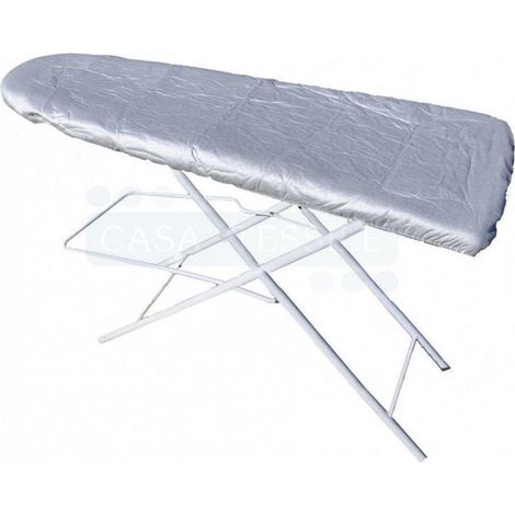 Telo Copriasse Copertura Asse Da Stiro Tavolo Da Stiro 140x50cm Metallizzato