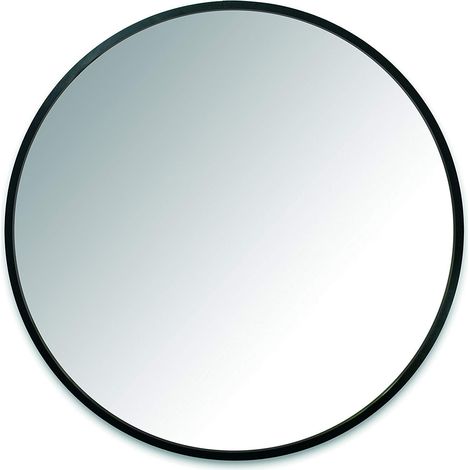 Umbra Hub Specchio da parete rotondo decorativo, 61 cm , Nero (1/5)