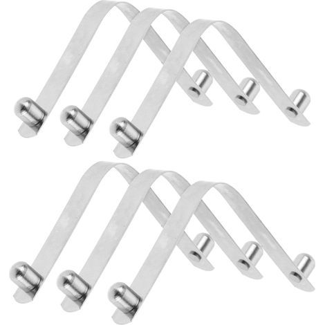 6 Stück Poolclip Ersatzset aus Edelstahl 7 3mm V Clips für (1/5)