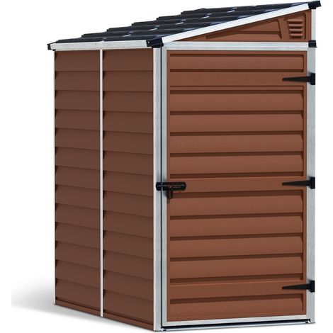 Canopia Skylight Casetta Da Giardino in Policarbonato 176X120X203 cm Ambra (1/5)
