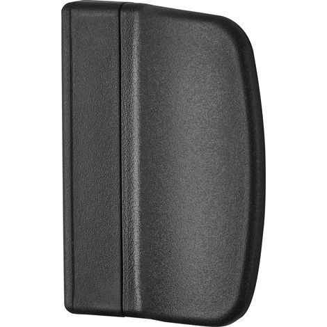 Balkontürgriff DOJO 70 x 55 x 20 mm BA 48 mm schwarz (1/5)