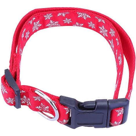 Hundehalsband aus Nylon mit Weihnachtsmotiv, bedruckt, 2er-Pack (1/5)