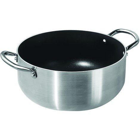 Abert Cucinart casseruola bassa alluminio antiaderente induzione 32 cm