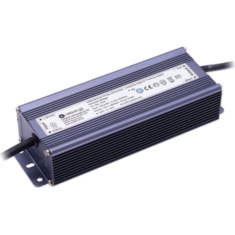 LED Netzteil 80W 12V 6.65A IP66 dimmbar TRIAC LongLife LED KV-12080-TD Schaltnetzteil CV (1/4)