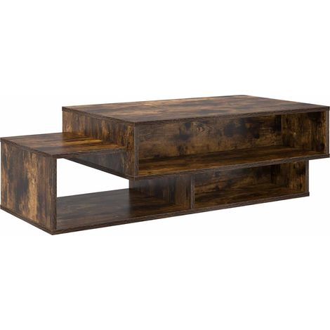 Maison Exclusive - Tavolino da salotto Rovere fumé 105 x 50 x 32,5 cm