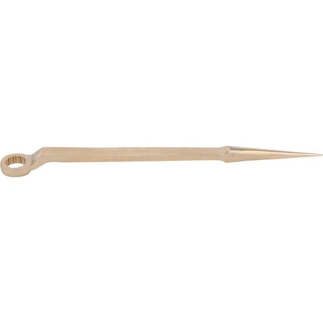 KS Tools BRONZEplus Montageringschlüssel mit Dorn, gekröpft 30 mm